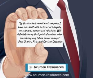 actuarial recruitment testimonials